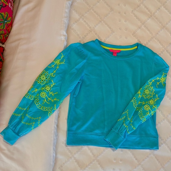 Lilly Pulitzer Alla Terry Sweatshirt - Picture 5 of 11